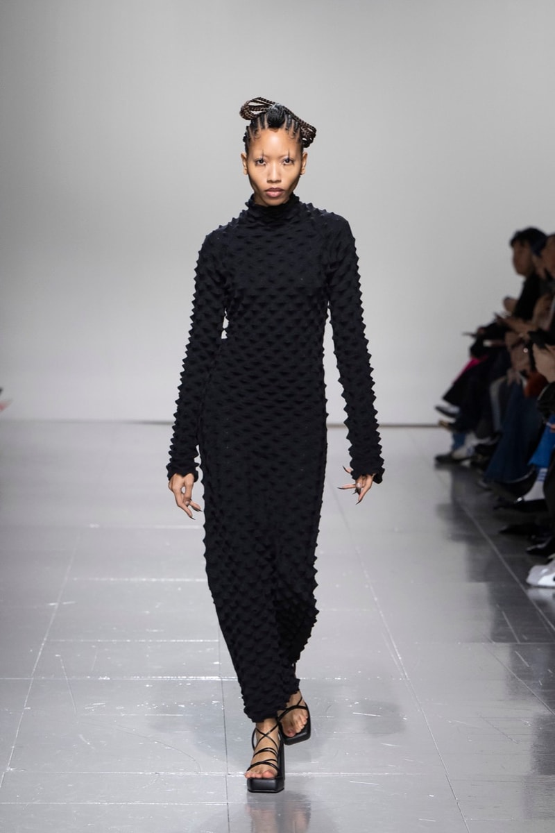 chet lo london fashion week runway interview clothes black