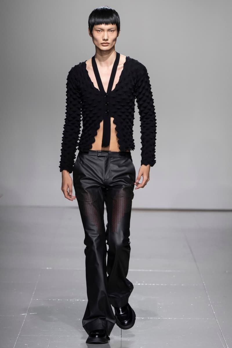 chet lo london fashion week runway interview clothes black