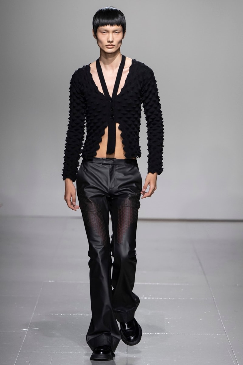 chet lo london fashion week runway interview clothes black