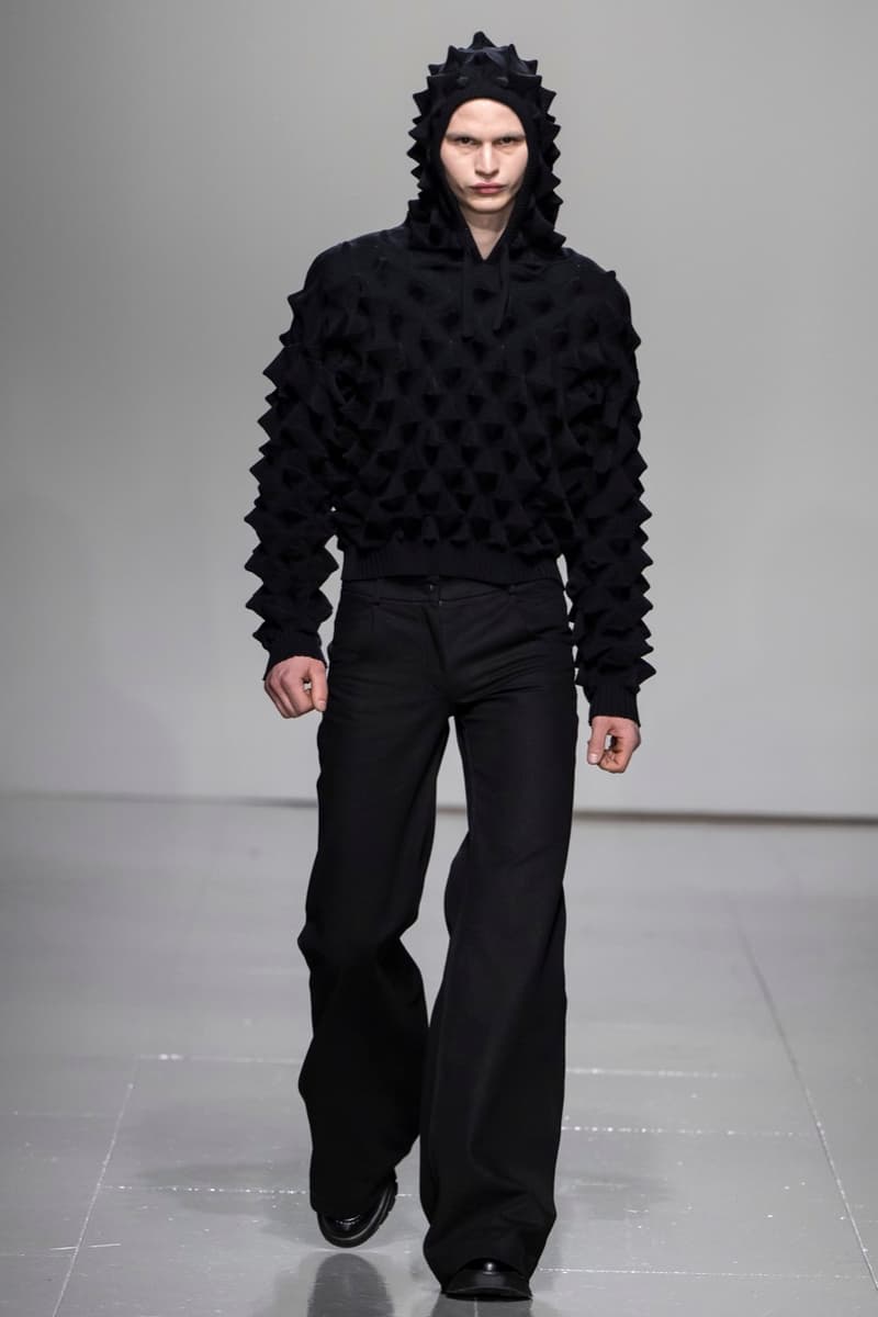 chet lo london fashion week runway interview clothes black