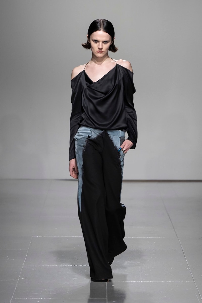chet lo london fashion week runway interview clothes black