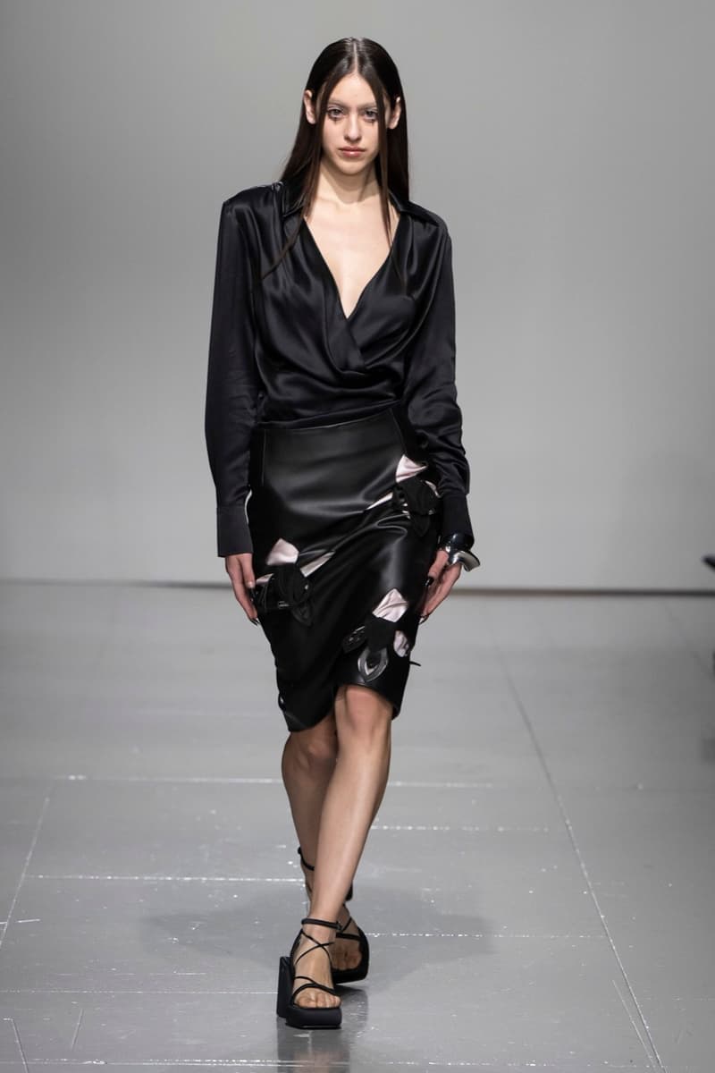 chet lo london fashion week runway interview clothes black