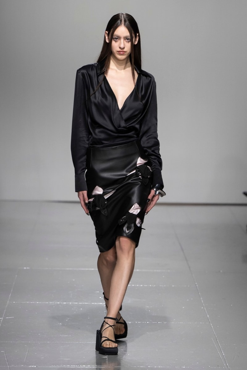 chet lo london fashion week runway interview clothes black
