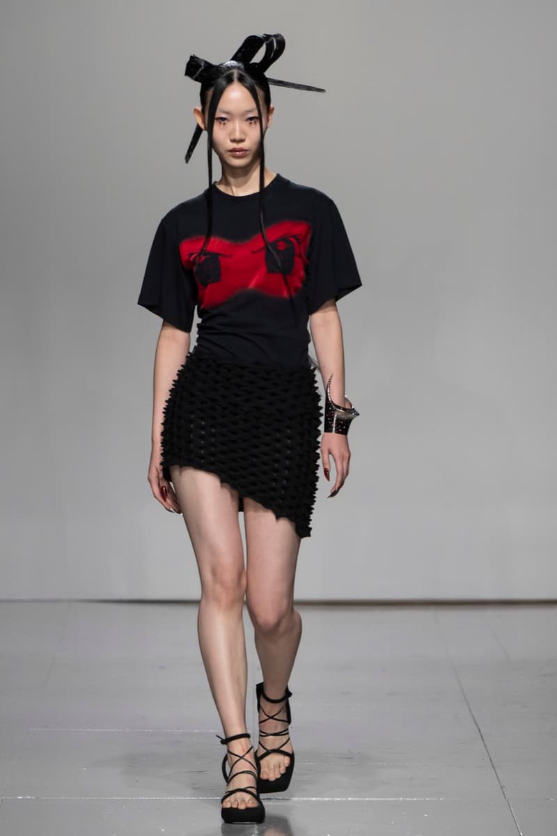 chet lo london fashion week runway interview clothes black