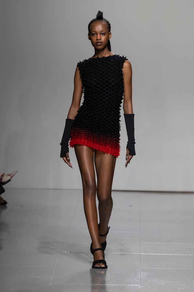 chet lo london fashion week runway interview clothes black