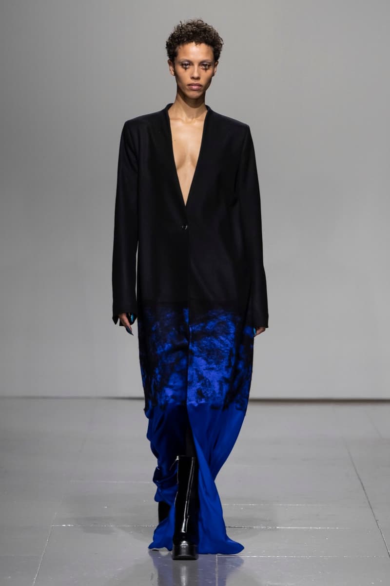 chet lo london fashion week runway interview clothes black