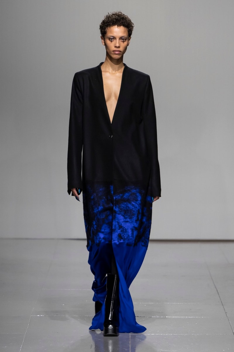 chet lo london fashion week runway interview clothes black