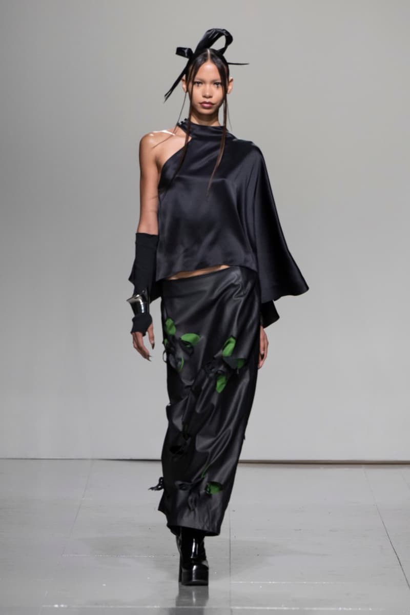 chet lo london fashion week runway interview clothes black