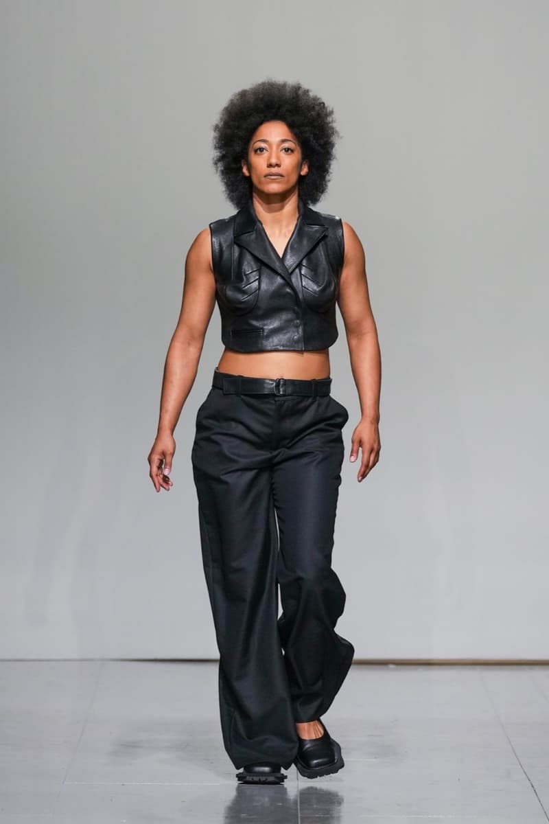 sinead o'dwyer london fashion week runway show clothes 