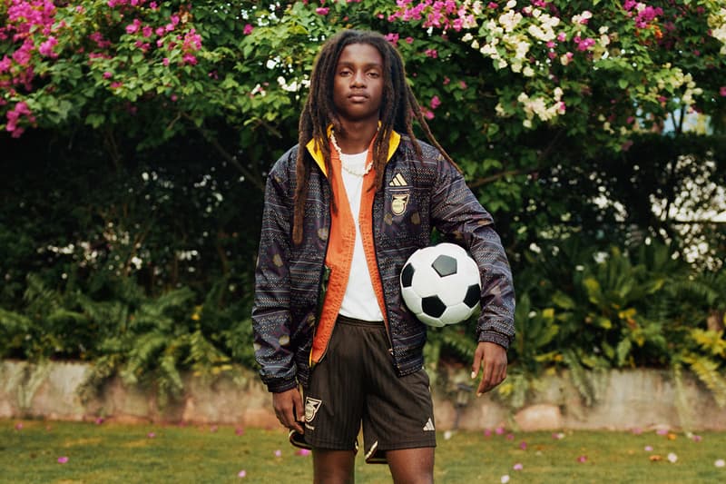 grace wales bonner adidas football jamaica shirt kit