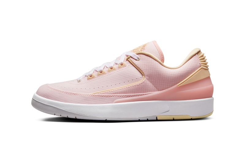 air jordan 2 atmosphere sneakers nike pink seersucker spring