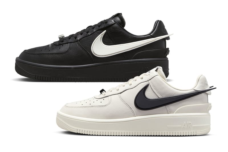 Take an Official Look at the AMBUSH® x Nike Air Force 1 in "Phantom" and "Black"