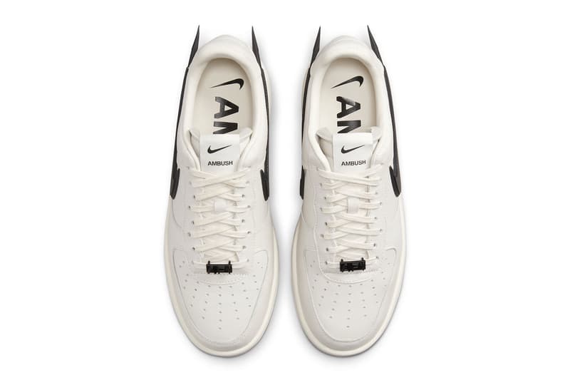 AMBUSH Nike Air Force 1 Low Phantom White Black Release Date Price
