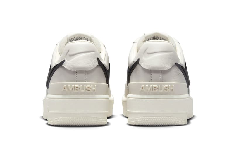AMBUSH Nike Air Force 1 Low Phantom White Black Release Date Price