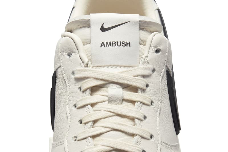 AMBUSH Nike Air Force 1 Low Phantom White Black Release Date Price