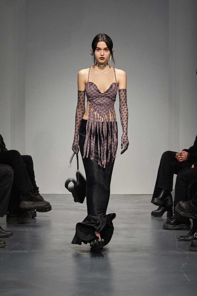 beate karlsson avavav milan fashion week runway clothes breaking models