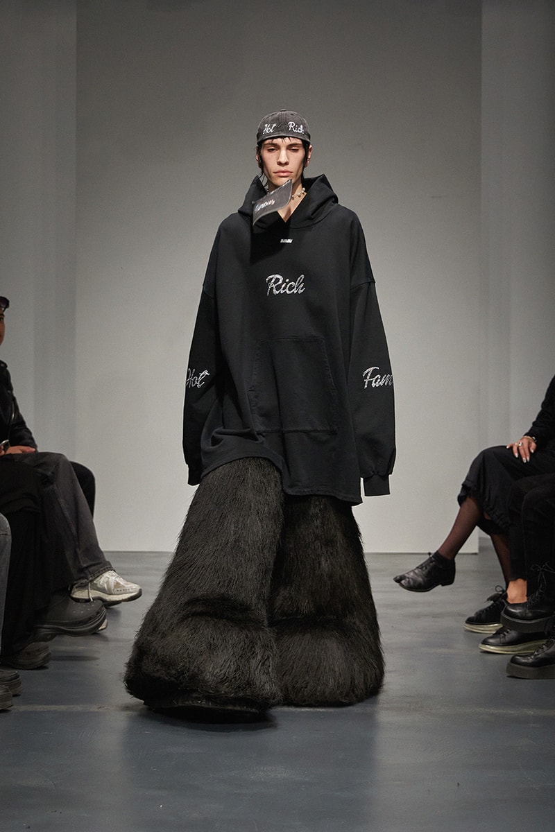 beate karlsson avavav milan fashion week runway clothes breaking models