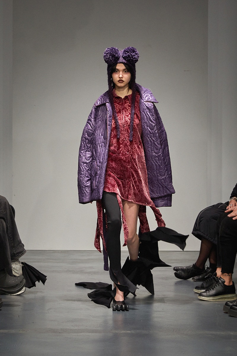 beate karlsson avavav milan fashion week runway clothes breaking models