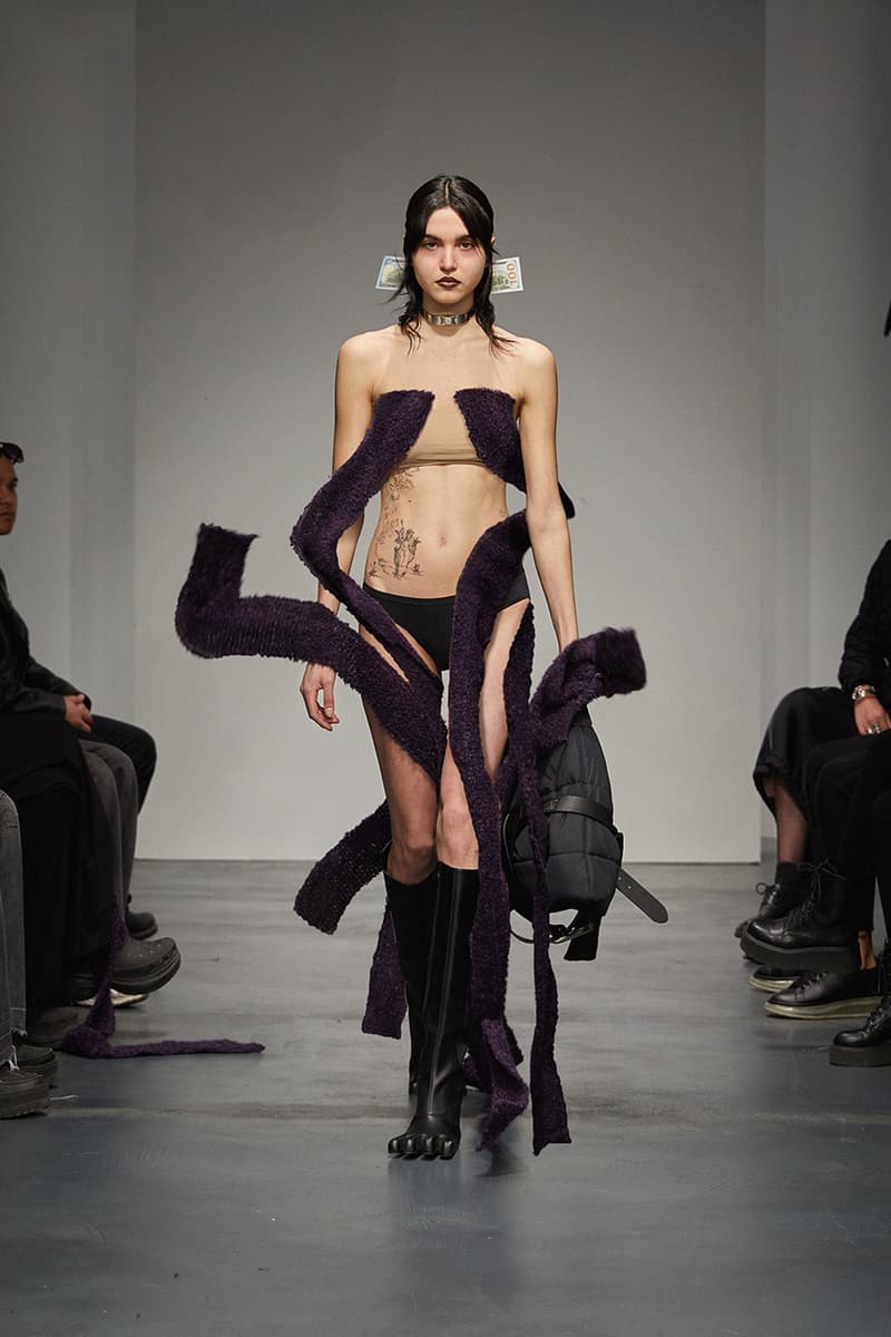 beate karlsson avavav milan fashion week runway clothes breaking models