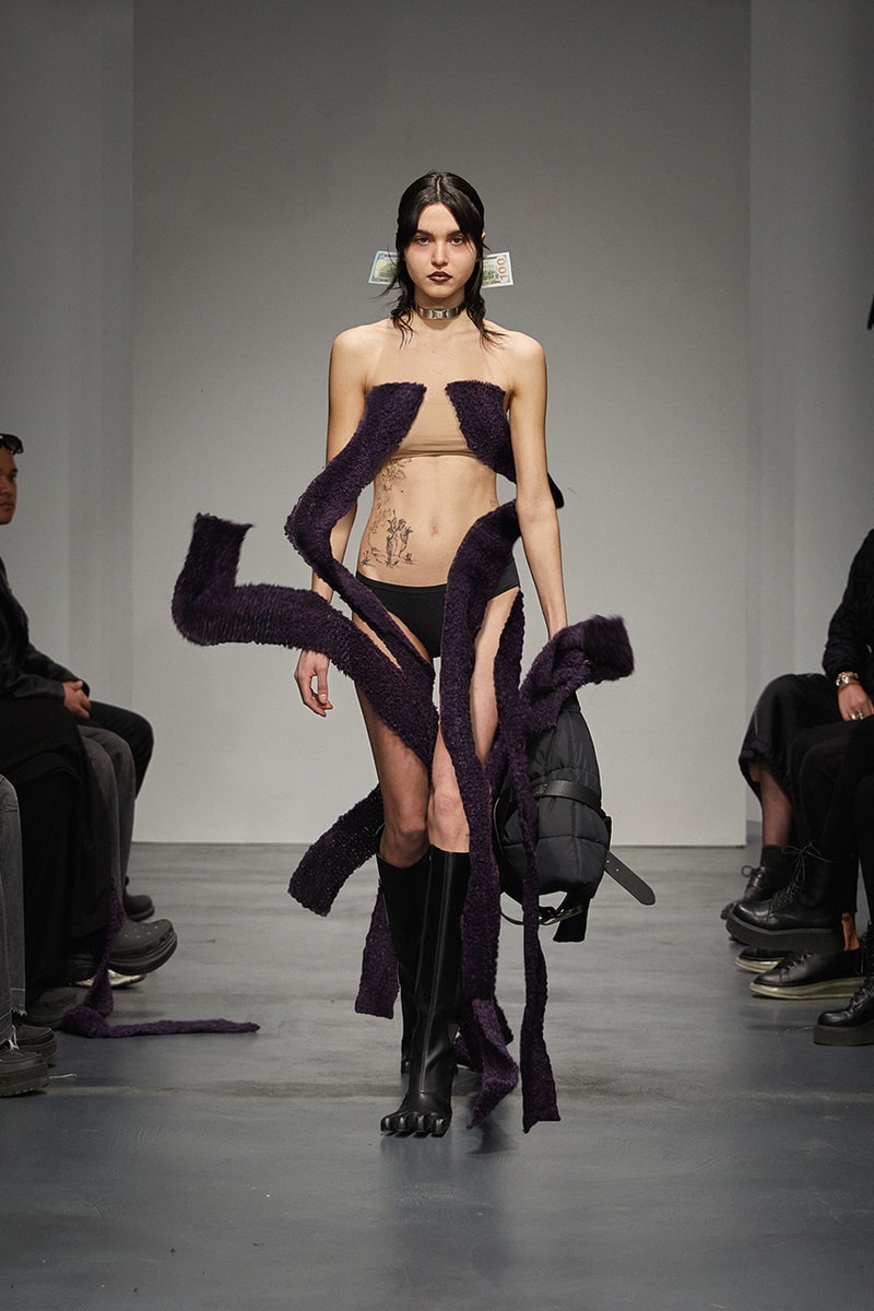 beate karlsson avavav milan fashion week runway clothes breaking models