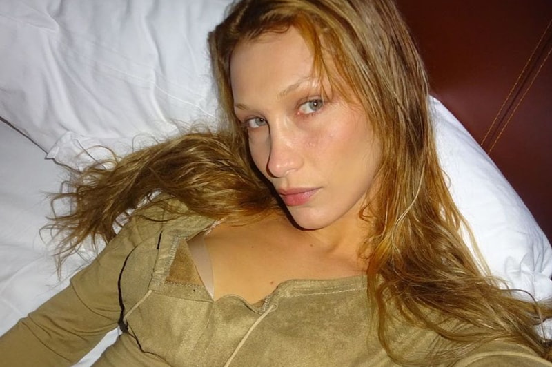 Bella Hadid Mental Healthy Anxiety Makeup-free