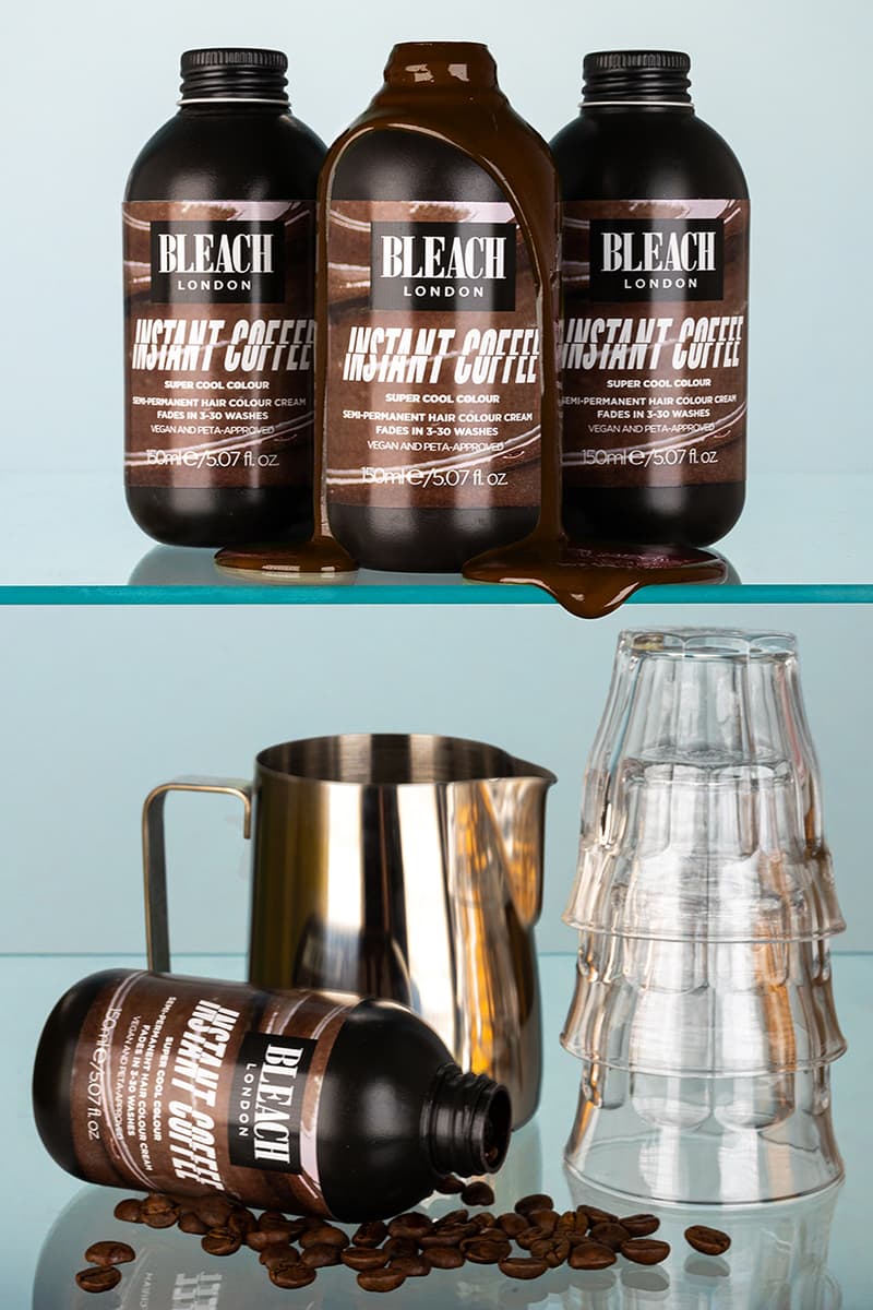 bleach london hair dye instant coffee brown blonde