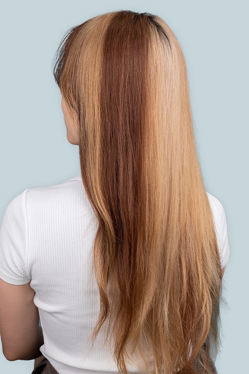 bleach london hair dye instant coffee brown blonde