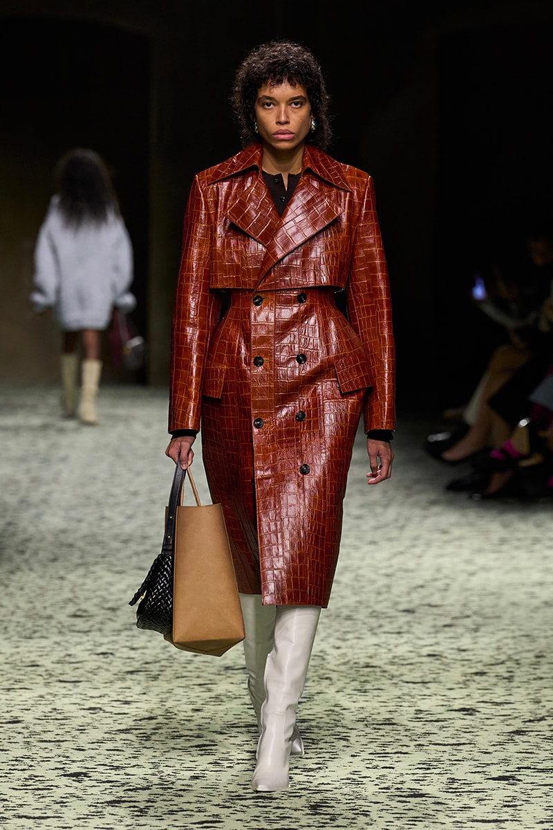 matthieu blazy bottega veneta milan fashion week runway green 