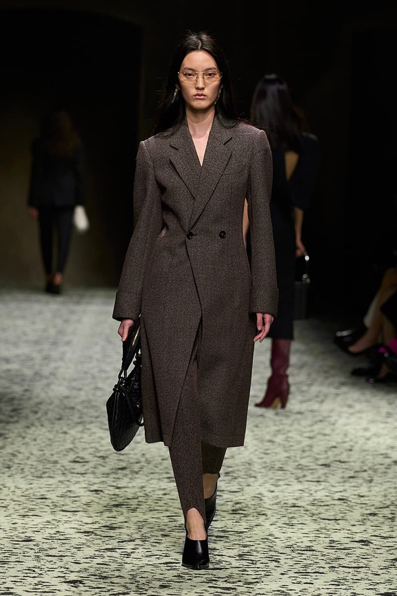 matthieu blazy bottega veneta milan fashion week runway green 