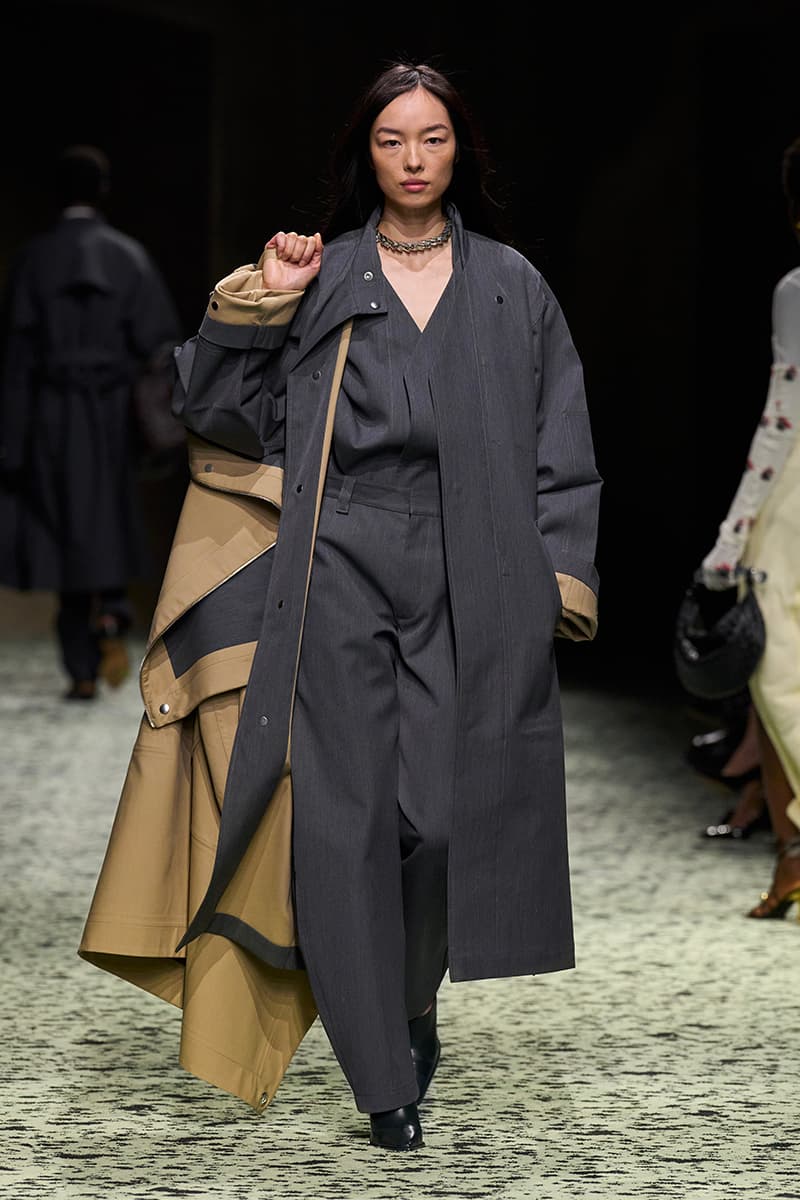 matthieu blazy bottega veneta milan fashion week runway green 