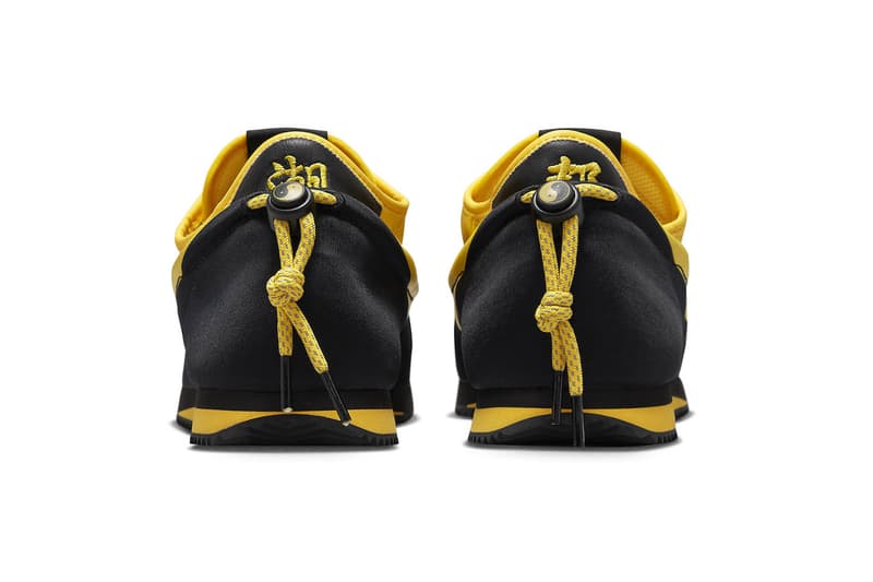 CLOT Nike Cortez CLOTEZ Collaboration Bruce Lee Yellow Black Images Release Info