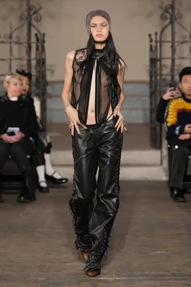 dilara findikoglu fall winter 2023 london fashion week runway show