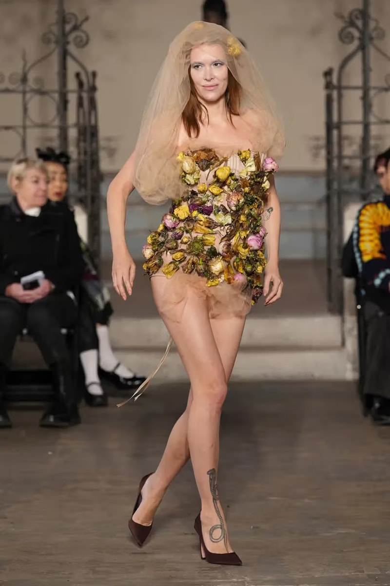 dilara findikoglu fall winter 2023 london fashion week runway show