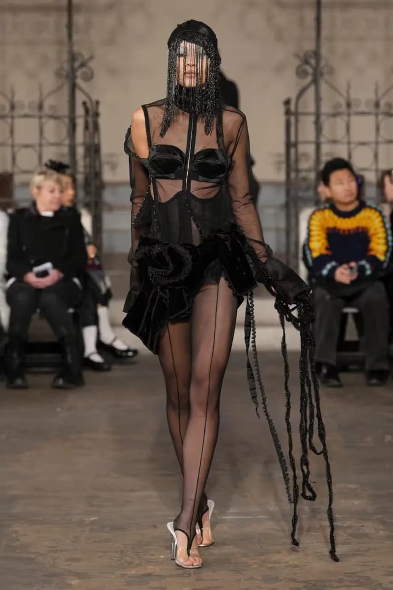 dilara findikoglu fall winter 2023 london fashion week runway show