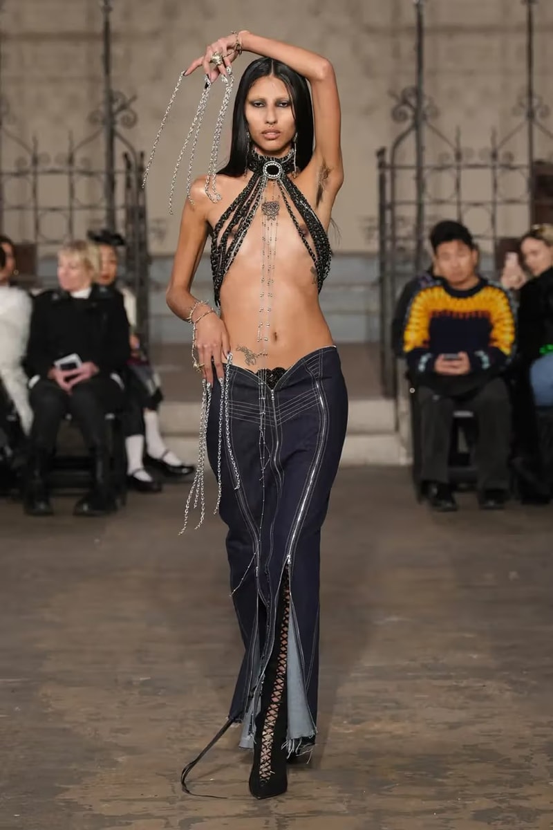 dilara findikoglu fall winter 2023 london fashion week runway show