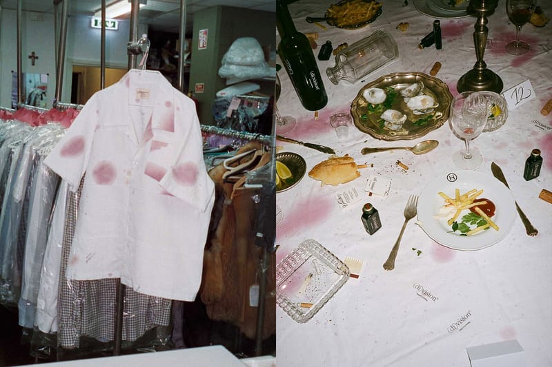(di)vision Creates a Capsule Out of the Wine-Stained Tablecloths From Its Viral FW23 Runway Show