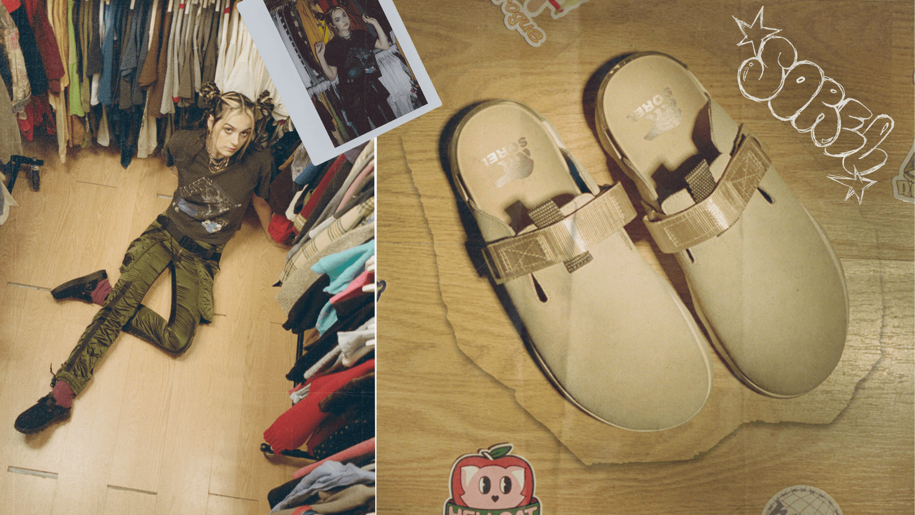 emma rogue sorel vintage y2k fashion viibe clog footwear women's shoes profile feature