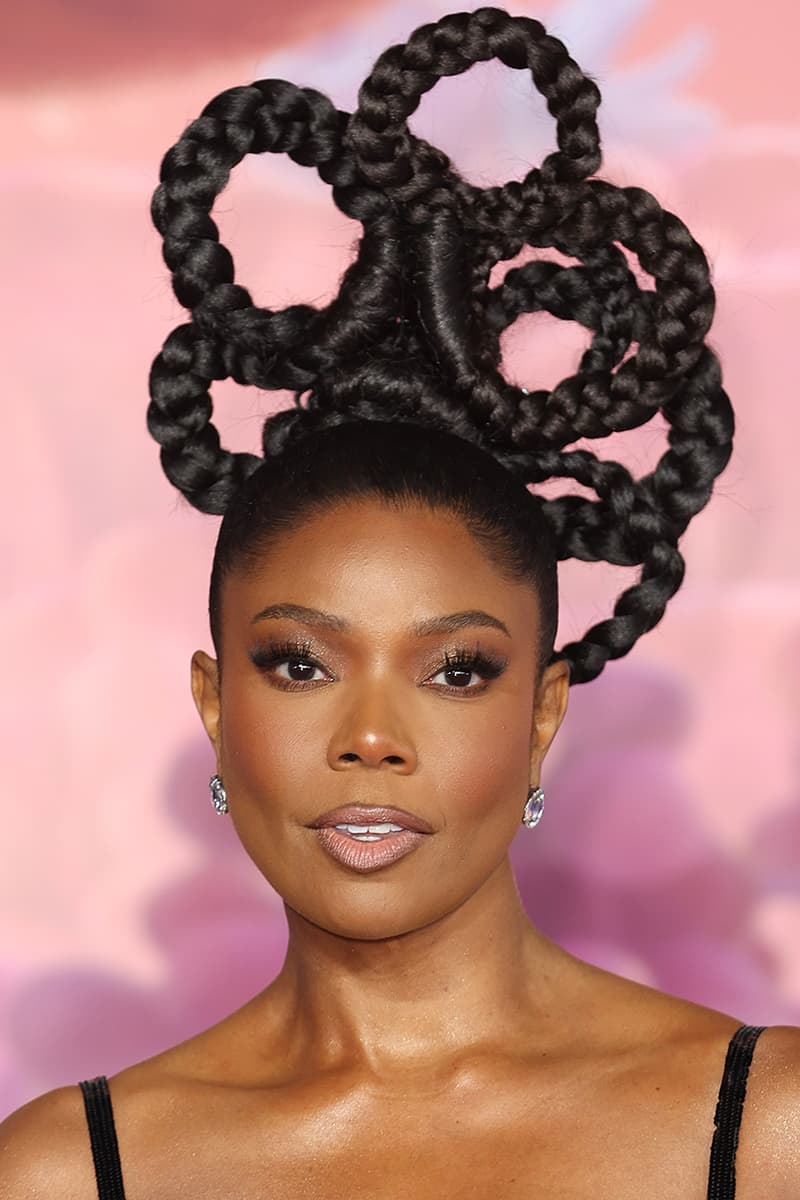 Gabrielle Union Long Bob Hairstyle NAACP Image Awards Dwayne Wade