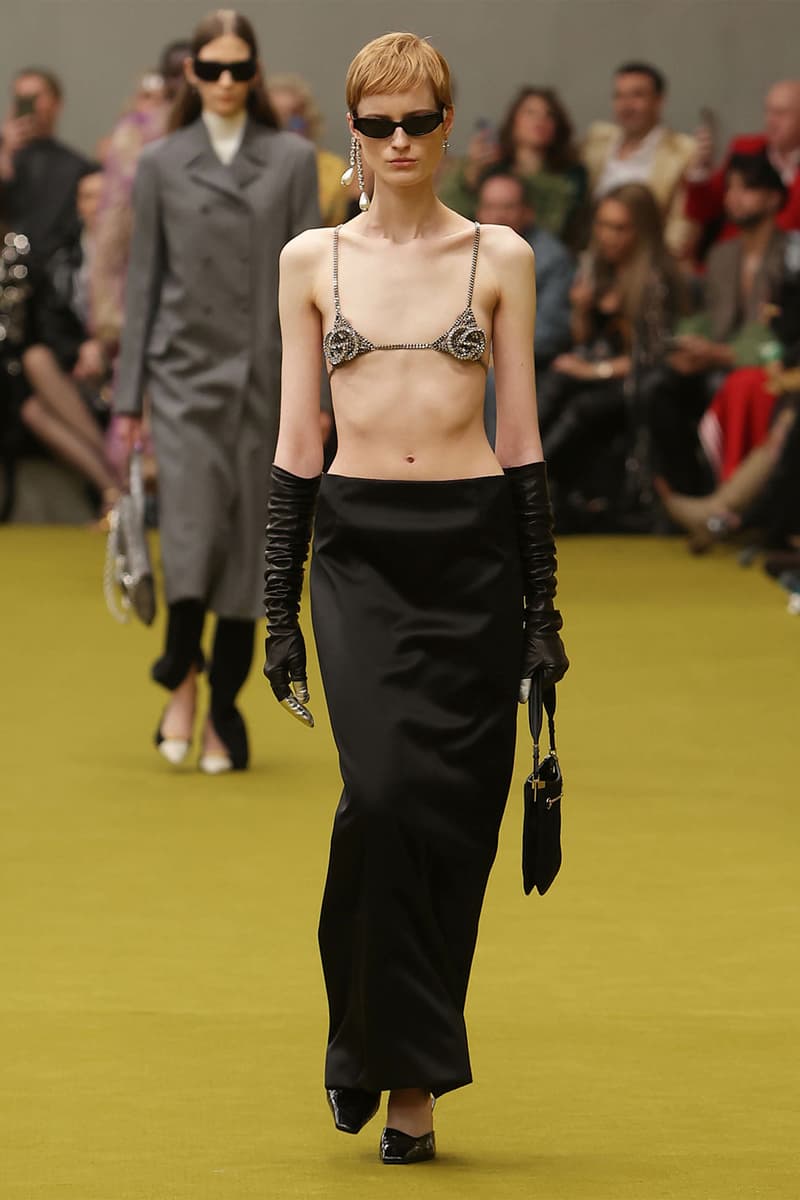 Gucci Fall Winter Collection Milan Fashion Week Runway Images Celebrities