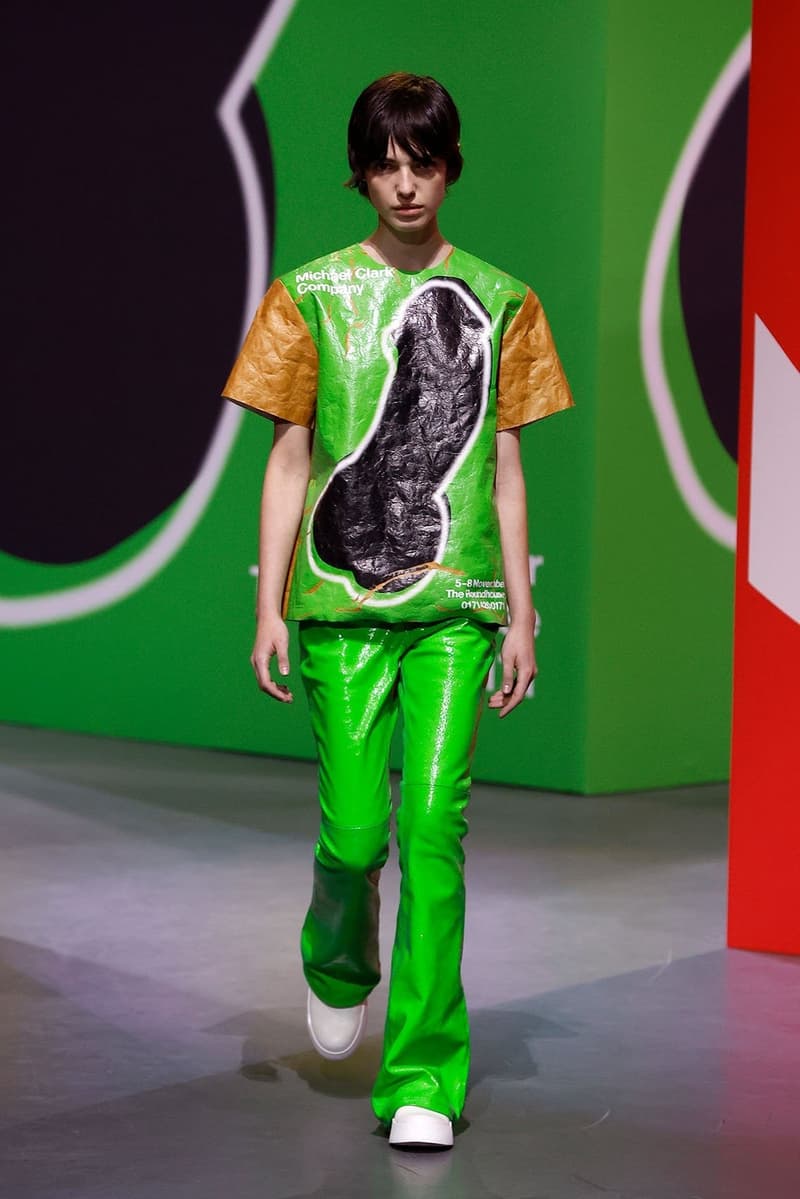 jw anderson london fashion week runway tesco michael clark