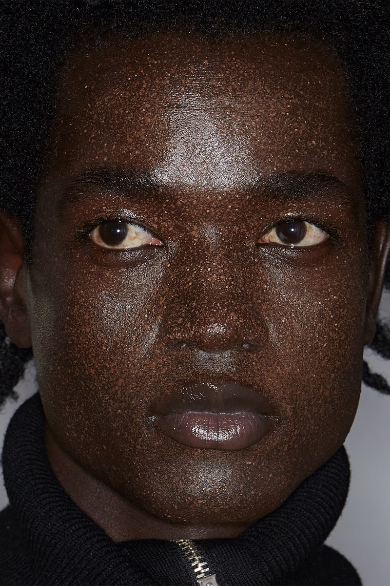 Mowalola LFW 23 Isamaya Ffrench Skin and Makeup