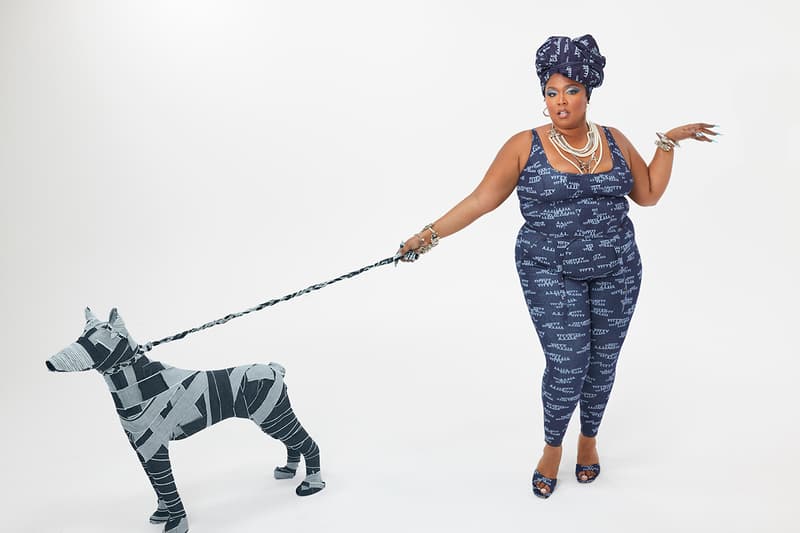 lizzo yitty denim collection jeans corsets jackets 