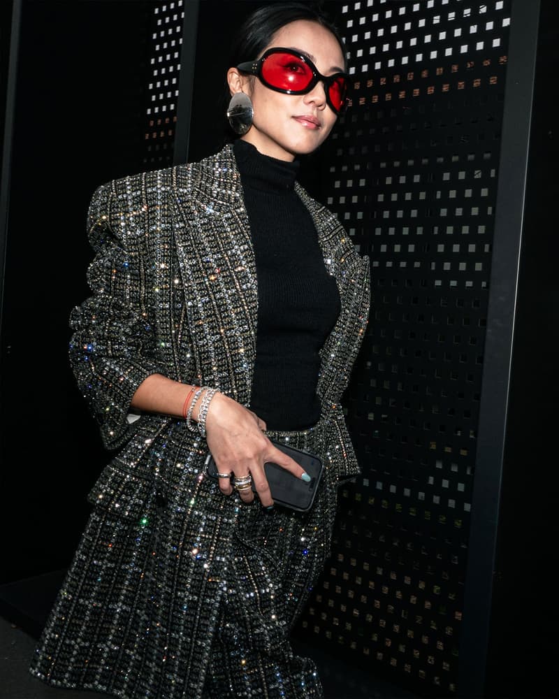 Best Street Style Milan Fashion Week FW23 Outfits Images Diesel Prada 