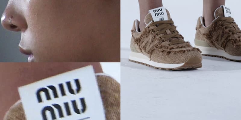 new balance miu miu sneakers collaboration trainers