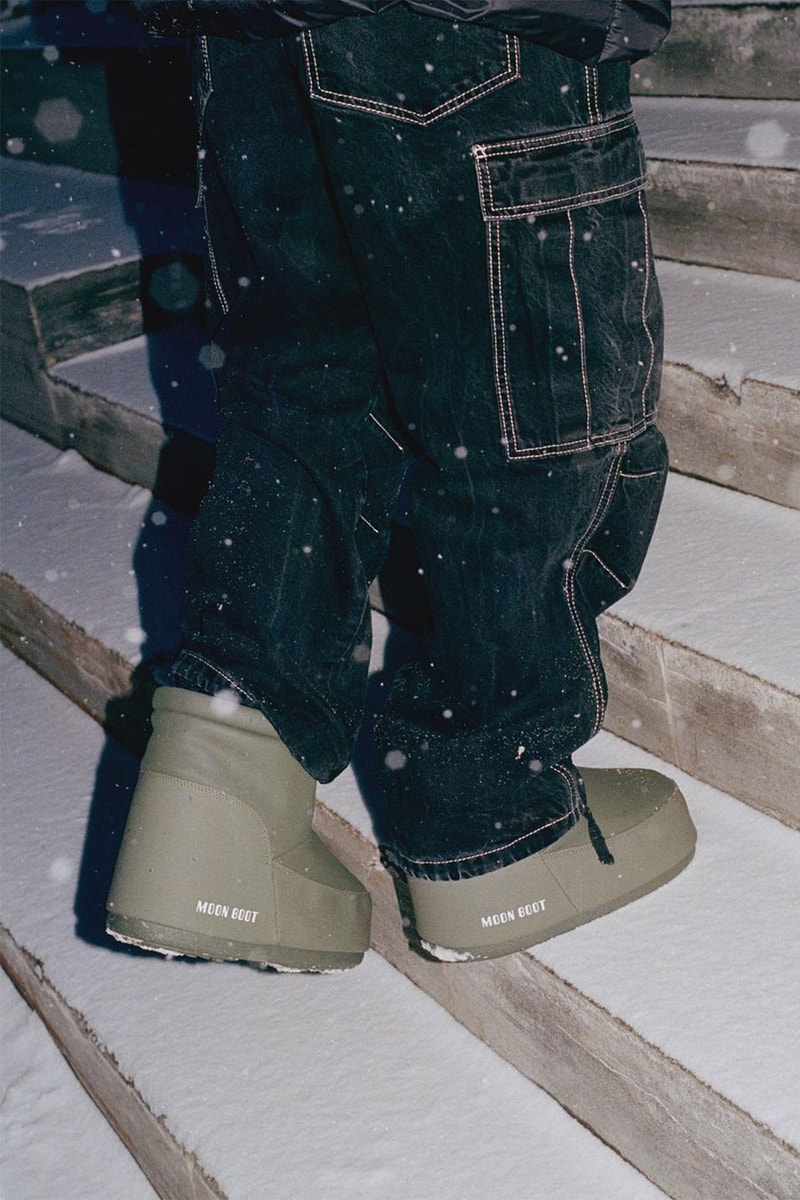 Moon Boot Rubber Nylon Sandals Preview Collection Unisex Release