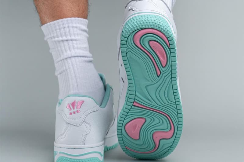 mschf super normal sneakers white mint trainer shoe colors