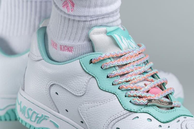 mschf super normal sneakers white mint trainer shoe colors