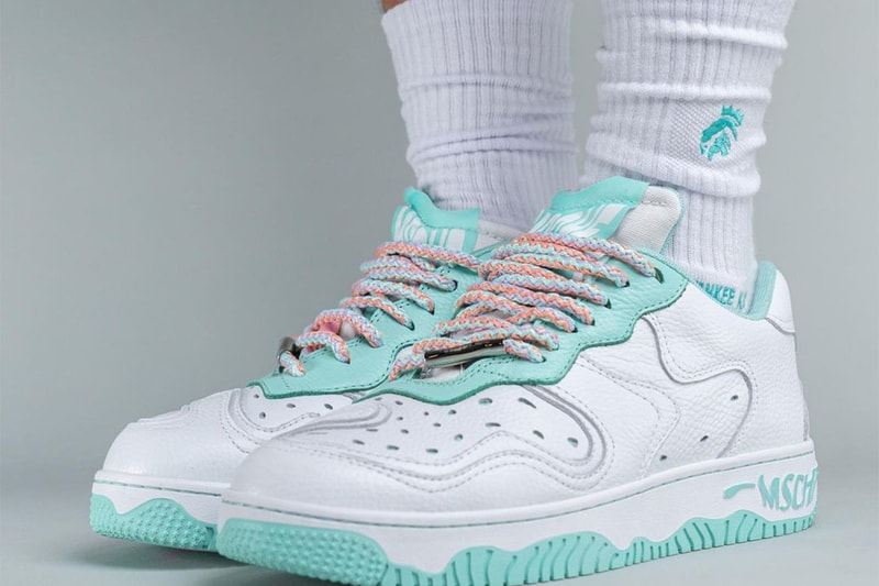 mschf super normal sneakers white mint trainer shoe colors