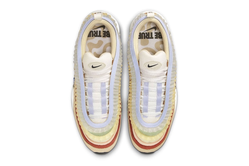 Nike Air Max 97 Be True Removable Charm Bracelet Pink Oxford Anthracite-Adobe Release Images