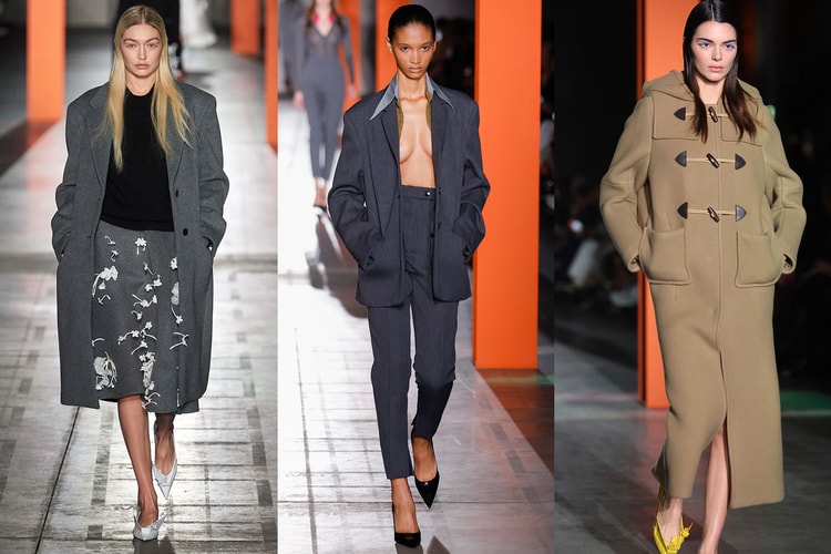 Kendall Jenner and Gigi Hadid Walk for Prada FW23